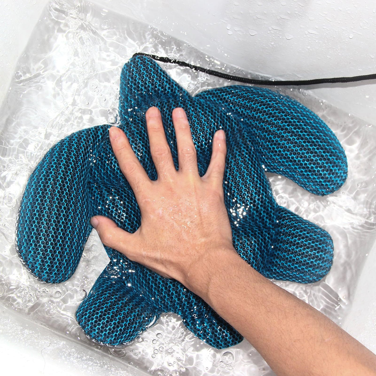 ANSLCA machine-washable hot tub cleaner—refresh after soaking.