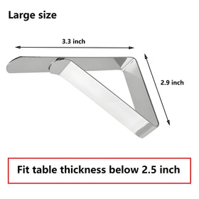 ANSLYQA outdoor dining setup demonstrates wind-resistant stability with sturdy clips.