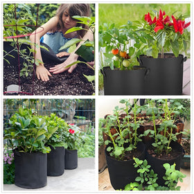 ANSLYQA reusable planting bag pack for season after season.