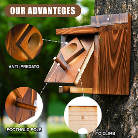 ANSTEEP front door for easy cleaning and maintenance