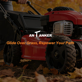 Compatible models list shows broad mower fit for Antanker wheels.