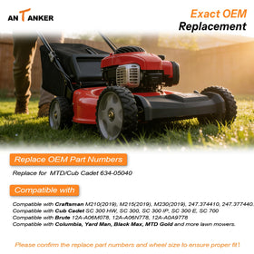 Antanker wheel drive assembly compatible with Craftsman and Cub Cadet models