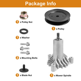 Antanker compatibility chart illustrating models supported by spindle and pulley