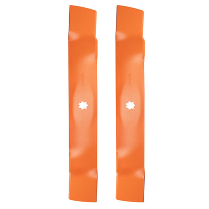 Antanker GX22151 mulching blades for 42-inch John Deere deck improve clipping distribution