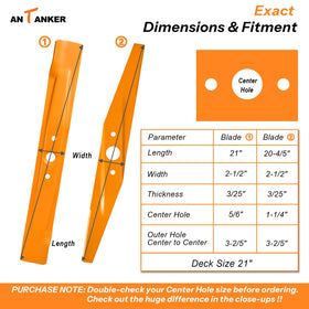 Antanker lower blade 72511-VR8-M00 for balanced mowing performance.