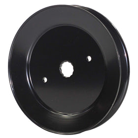 Antanker pulley 532173436 front view highlights durable construction for mower use