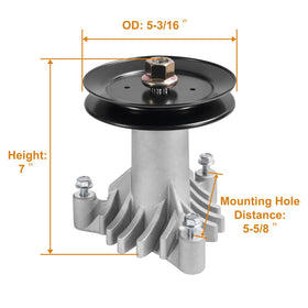 Antanker pulley replacement side view highlighting compact design for easy installation
