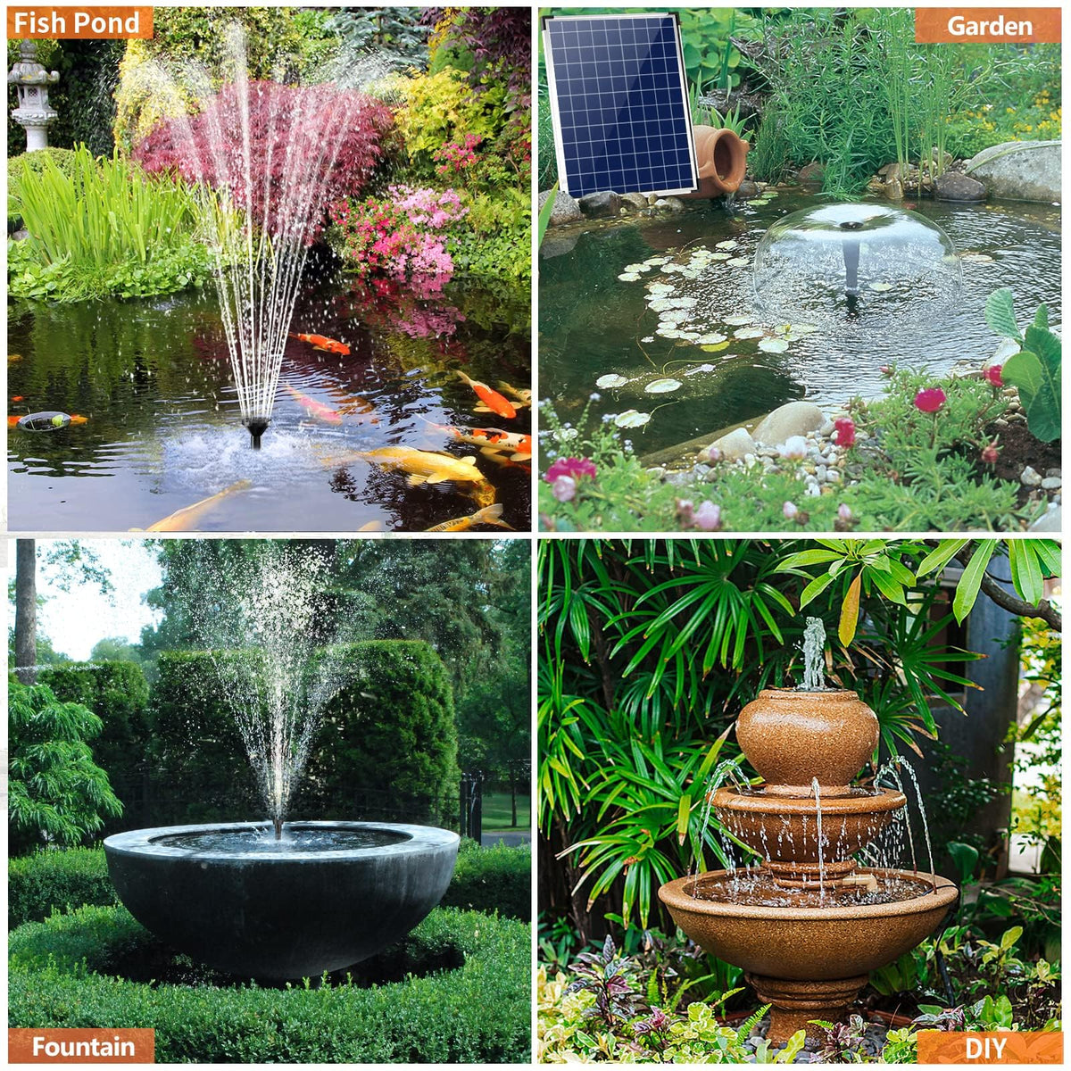 Antfraer solar pump with water-shortage protection prevents dry runs.