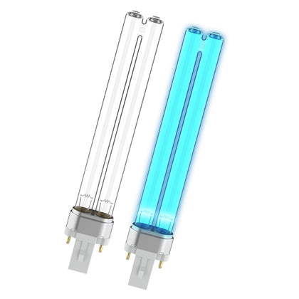 ANTOBLE 13W UV bulb for pond filter with G23 base boosts water clarity.