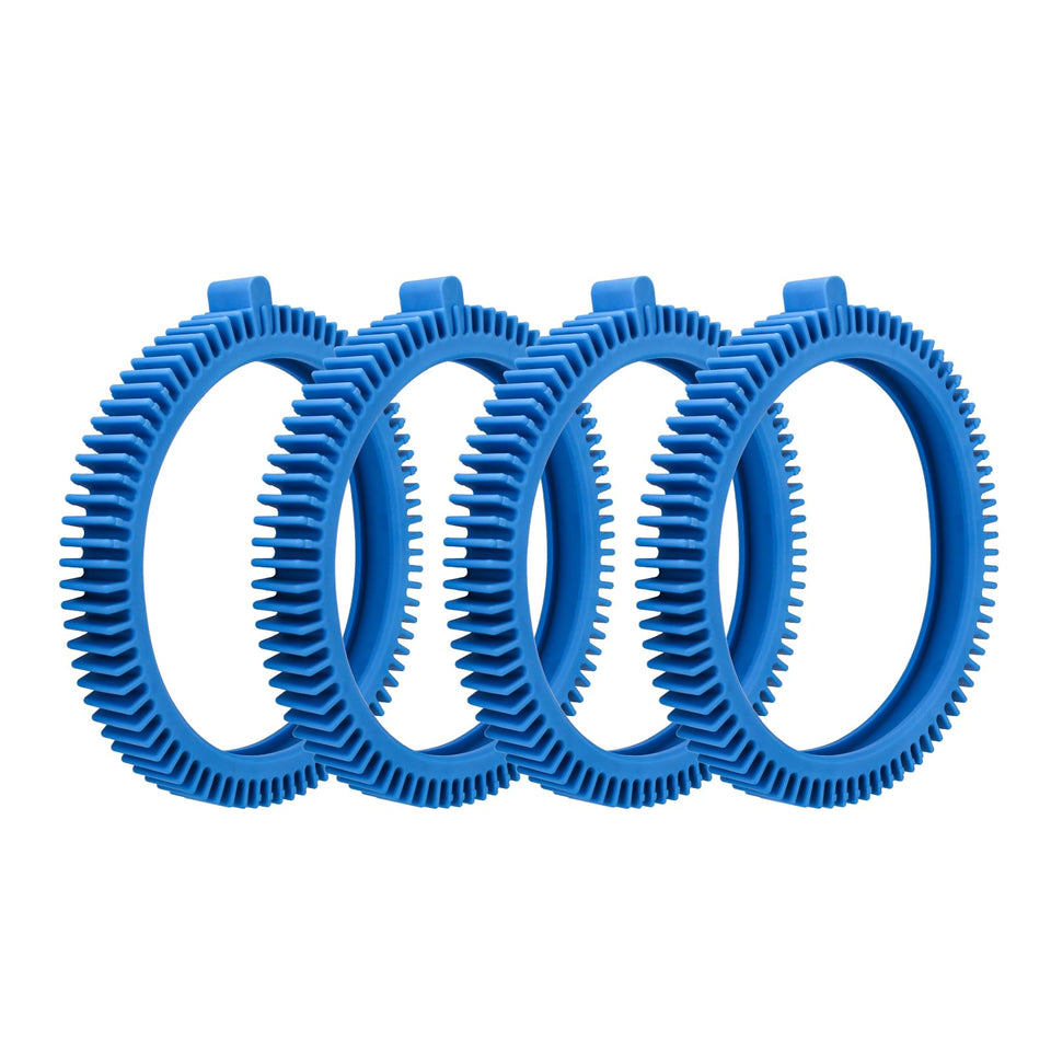 ANTOBLE blue front tire kit with super hump for reliable pool cleaning
