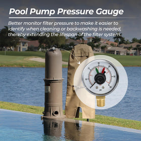 Durable construction helps withstand pool environment over seasons.