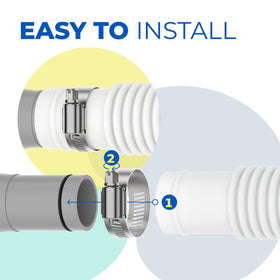 ANTOBLE polyethylene hose resists leaks and wear for longer pool seasons.