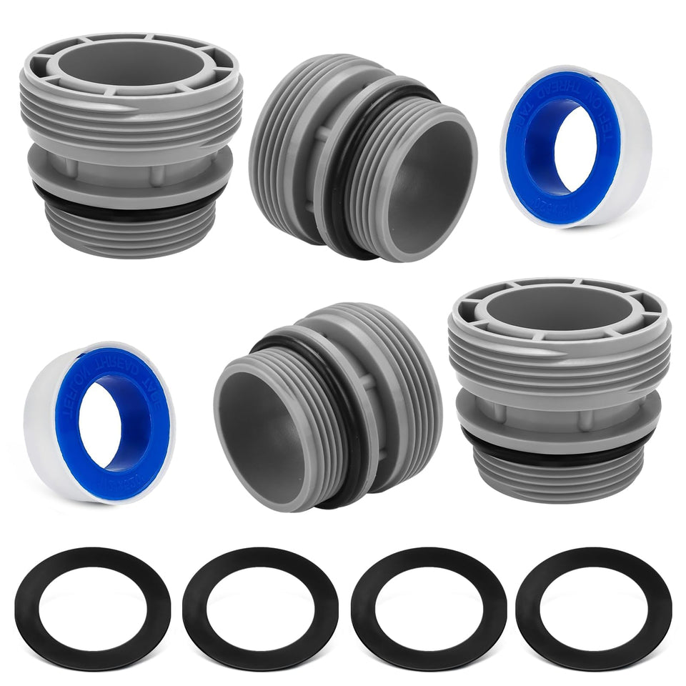Antrys 4560 adapter connects 40mm hose to 1-1/2 in PVC for Coleman and Intex pools