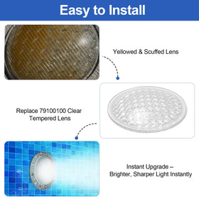 Antrys 79100100 crystal-clear light transmission improves ambiance