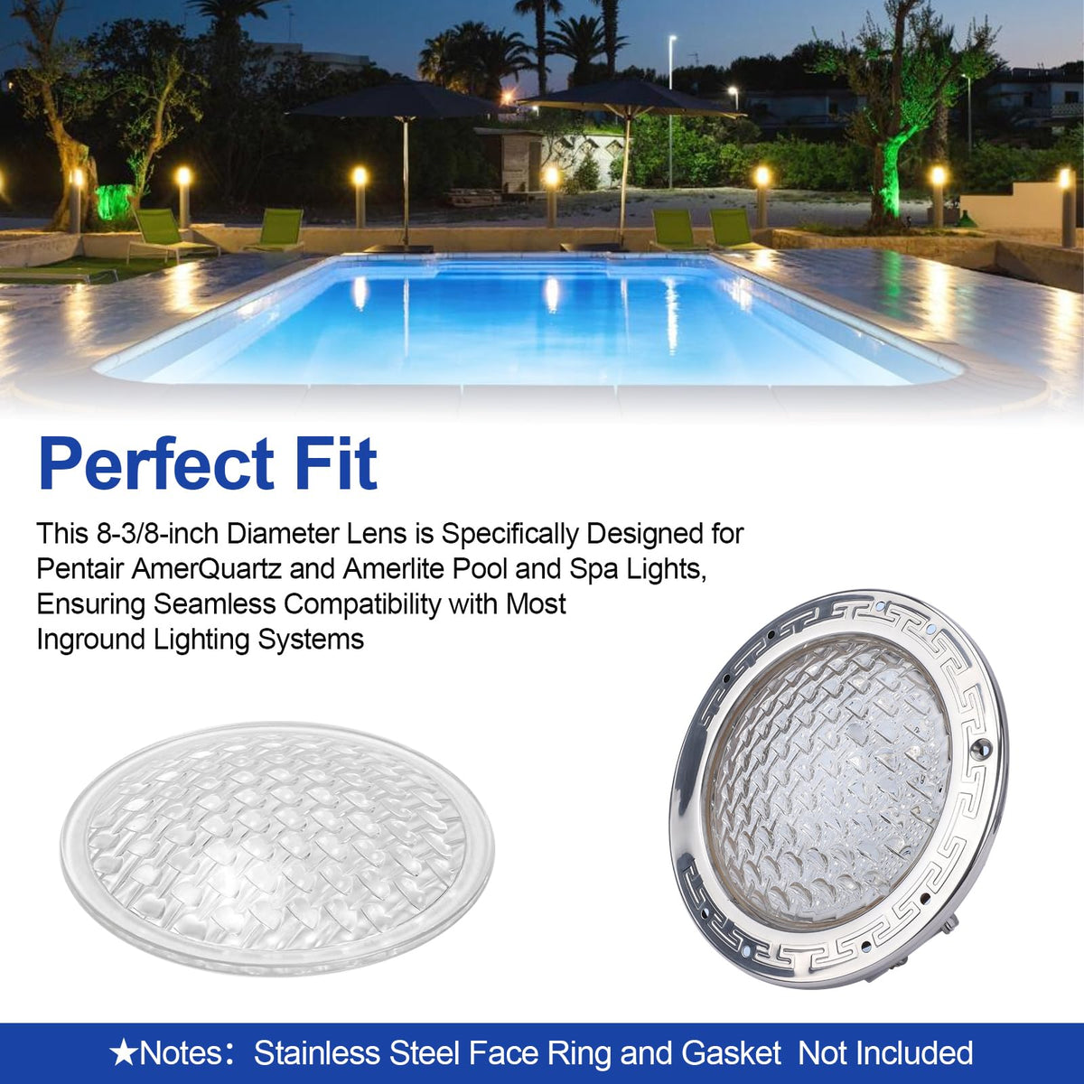 Antrys 79100100 AmerQuartz Amerlite fit ensures seamless compatibility