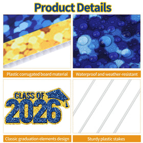 ANVAVO 2026 yard sign uses weatherproof PP board for lasting curb appeal.