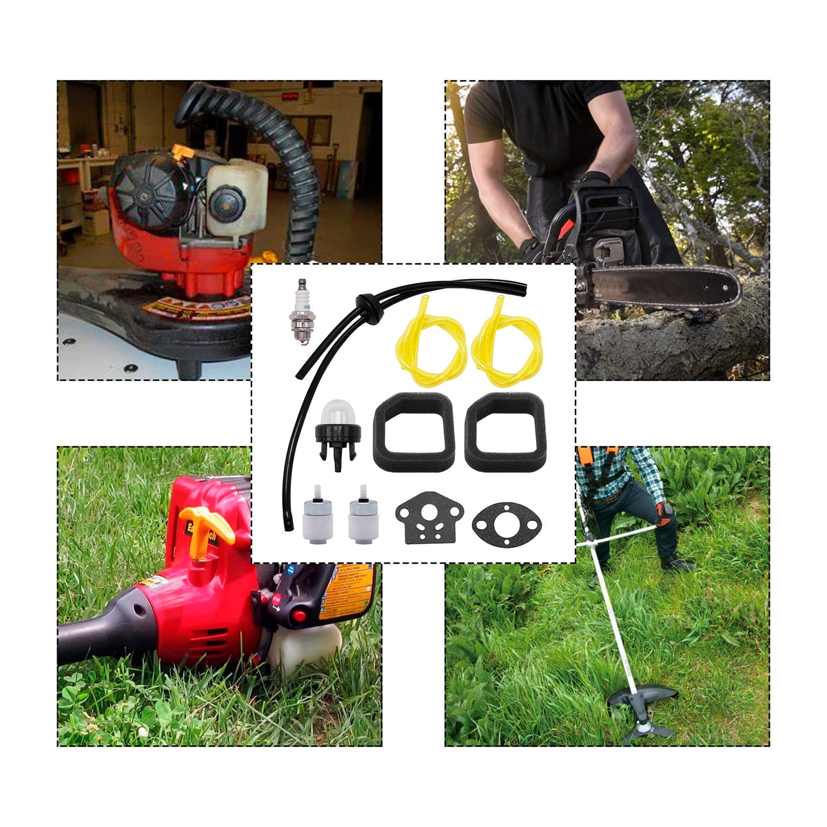 Anxingo 56873001 fuel line assembly ensures reliable fuel delivery for Ryobi
