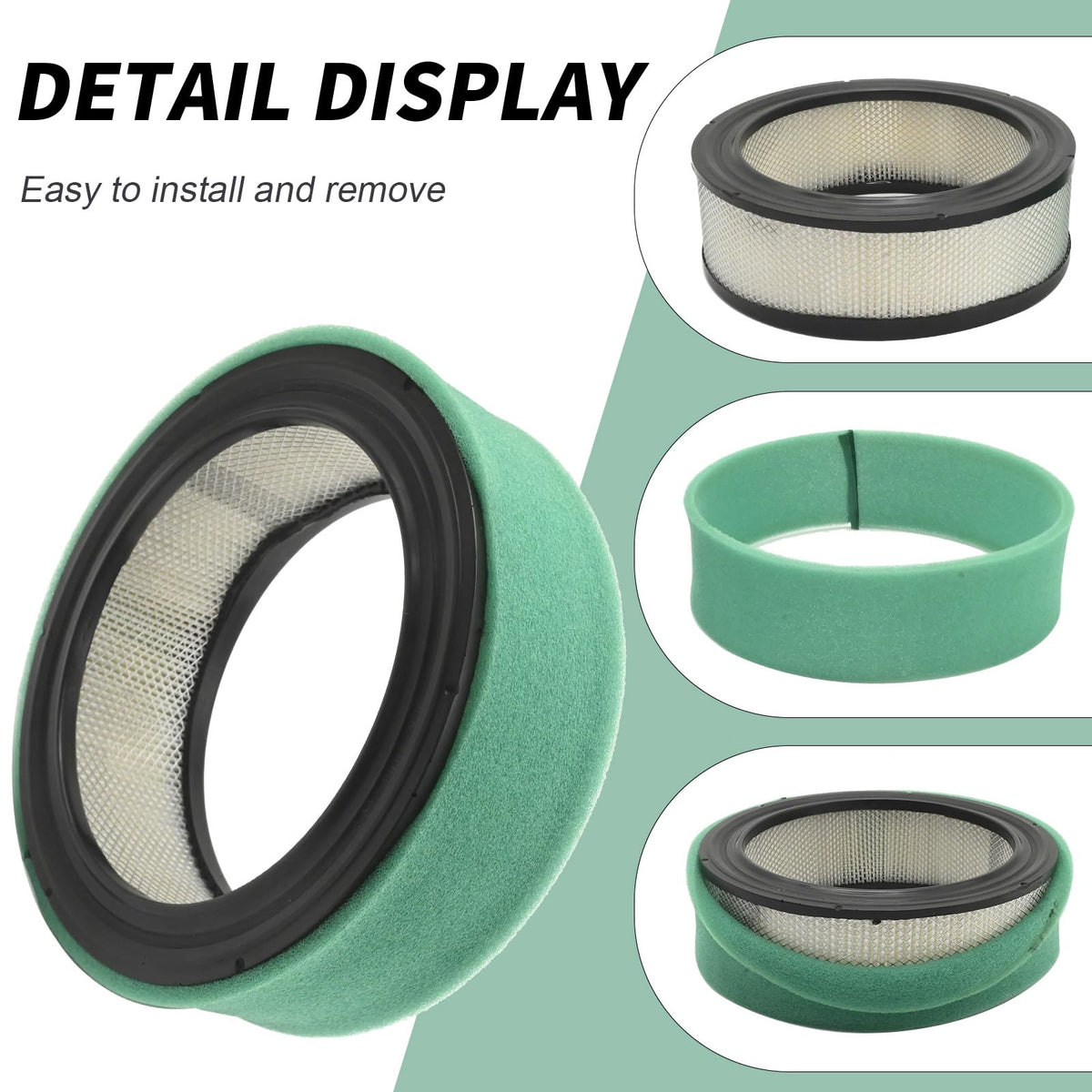 Anxingo air filter inner-diameter detail for precise installation