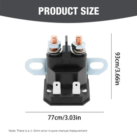 Anxingo AUC15932 starter solenoid terminal-detail image shows reliable connections for steady starts.
