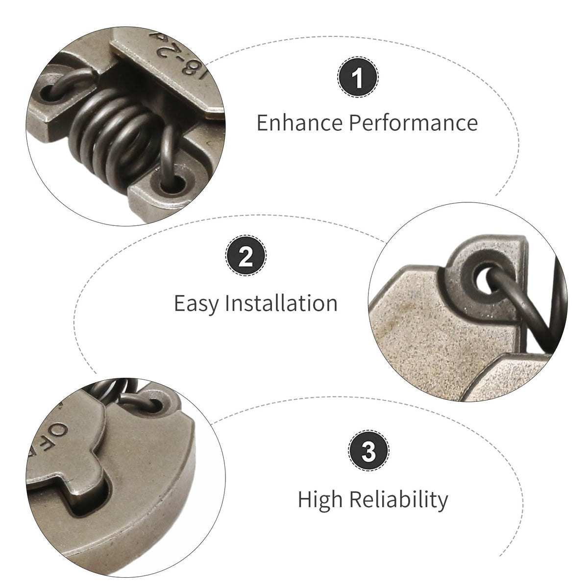 Anxingo BC5090 clutch assembly with Craftsman compatibility for smooth engagement.