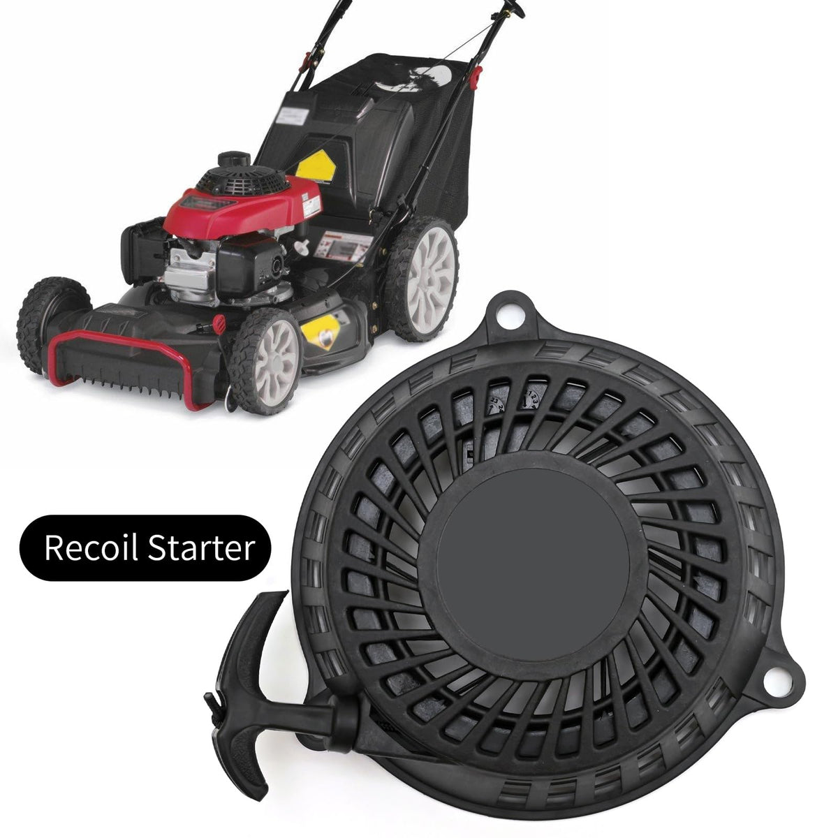 Anxingo lawn mower startup scene demonstrating quick engagement.
