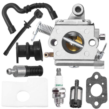 Anxingo MS170 carburetor kit overview enhances compatibility and installation ease.