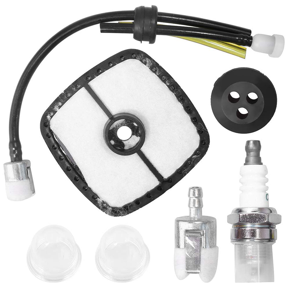 Anxingo SRM-225 air filter kit enhances airflow for Echo trimmers.