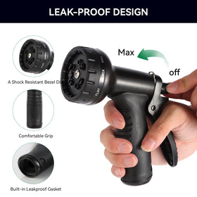 AnyEasy lightweight ABS design reduces wrist strain during watering.
