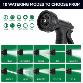 AnyEasy nozzle locking lever enables hands-free continuous watering.