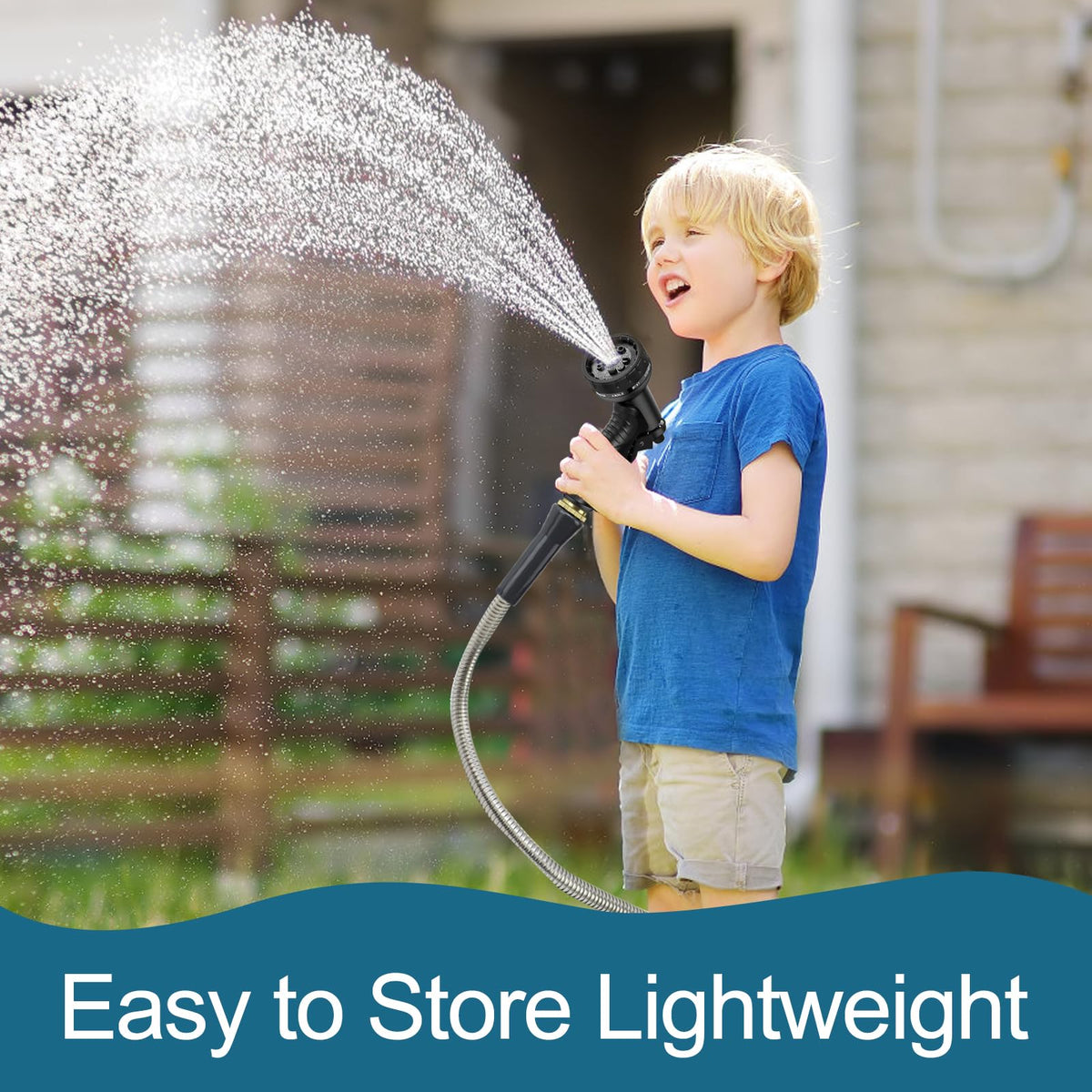 AnyEasy hose stores neatly thanks to its flexible, easy-to-store design.