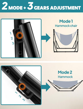 ANYOO tool-free assembly allows quick setup without tools.