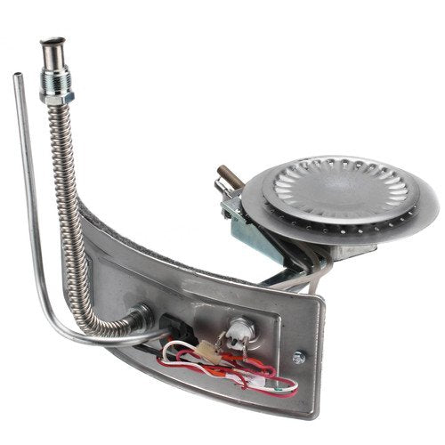 AO Smith final burner assembly for natural gas with 37 orifice, reliable replacement part.