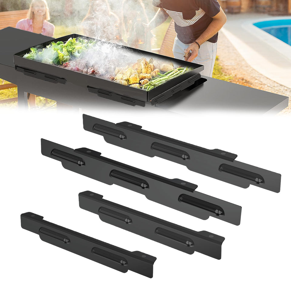 Aoanoko Magnetic Wind Screen front view for Blackstone 28-inch griddle, enhances wind protection.