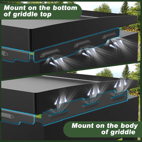 Aoanoko compatible wind screen fits many 28-inch Blackstone models for versatility.
