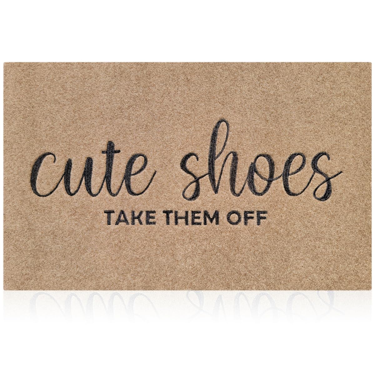 AOAOPQ front-door welcome mat provides a warm entry and durable protection.