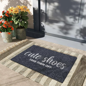 AOAOPQ versatile mat for indoor or outdoor entry on any porch