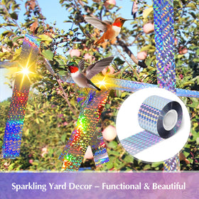 AOBSO tape protects gardens and outdoor spaces with reflective cues