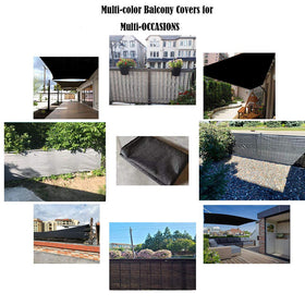 AOCHENLY fence cover protects against wind, dust, and glare.