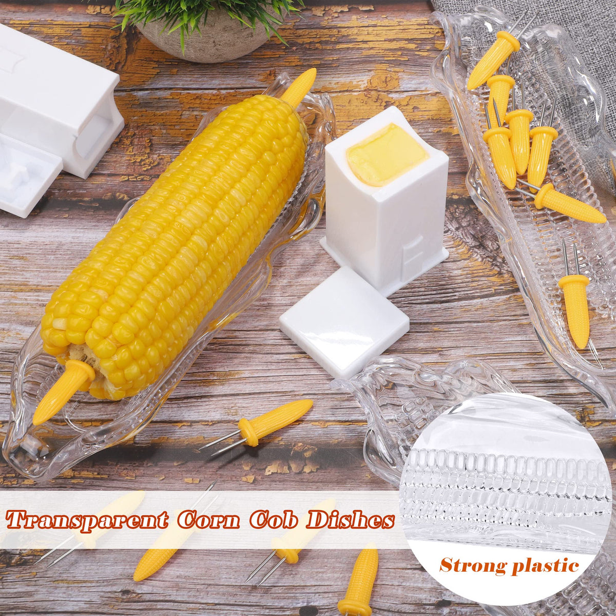Aodaer corn butter spreader for even seasoning and quick prep