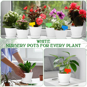 Aodaer durable resin planters resist sun fade for long-lasting decor.
