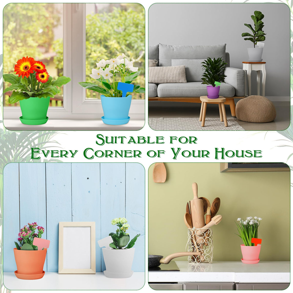 Aodaer planters suitable for indoor and outdoor spaces