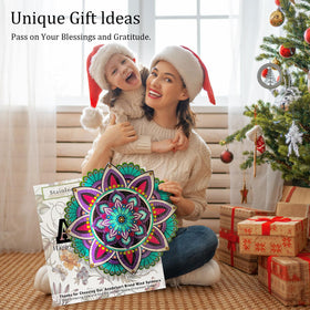 Aoedelyart wind spinner suitable for indoor and outdoor spaces with whimsy.