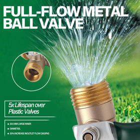 AOGCXDR extended 304 stainless steel handle improves longevity and resists rust.