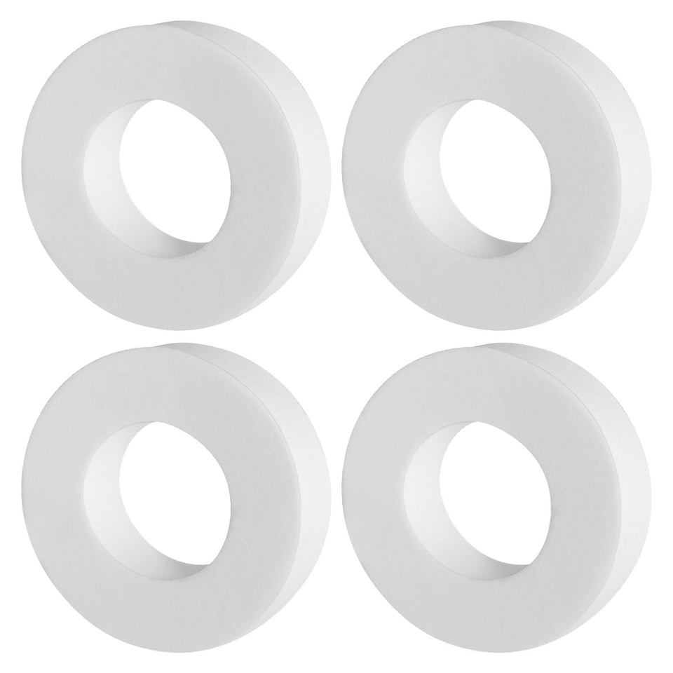 AOIT 4-pack climbing foam rings front view enhances grip for Dolphin cleaners.