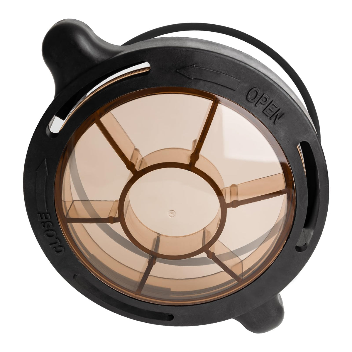 AOIT PL1585 pool pump lid cover shown fitted on a Harris/Doheny style pump lid for secure protection