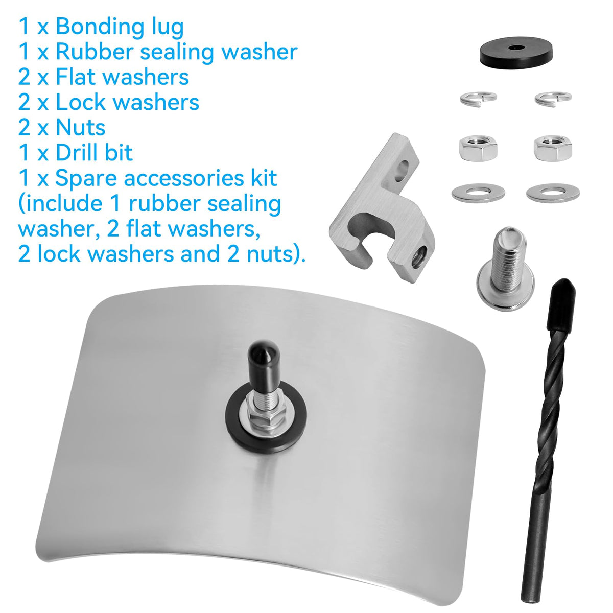 AOIT pool bonding kit complete assembly ready for fast installation