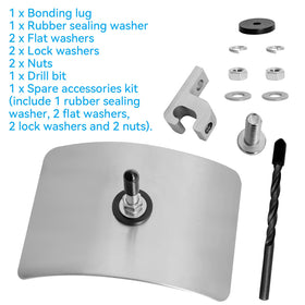 AOIT pool bonding kit complete assembly ready for fast installation