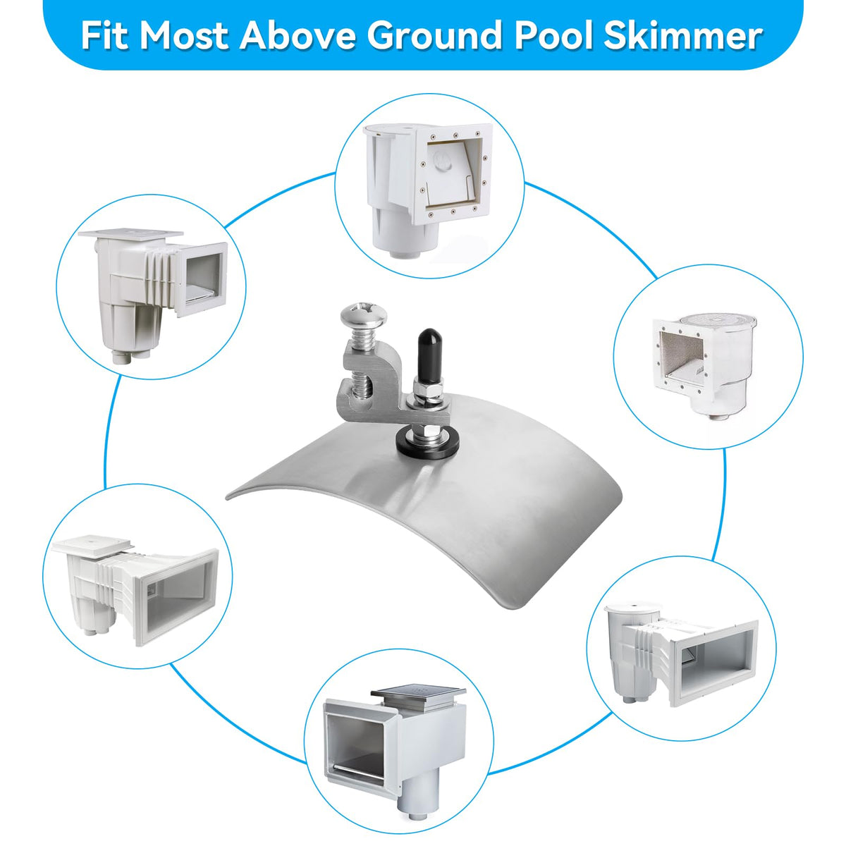 AOIT pool bonding kit stainless steel components resist wear