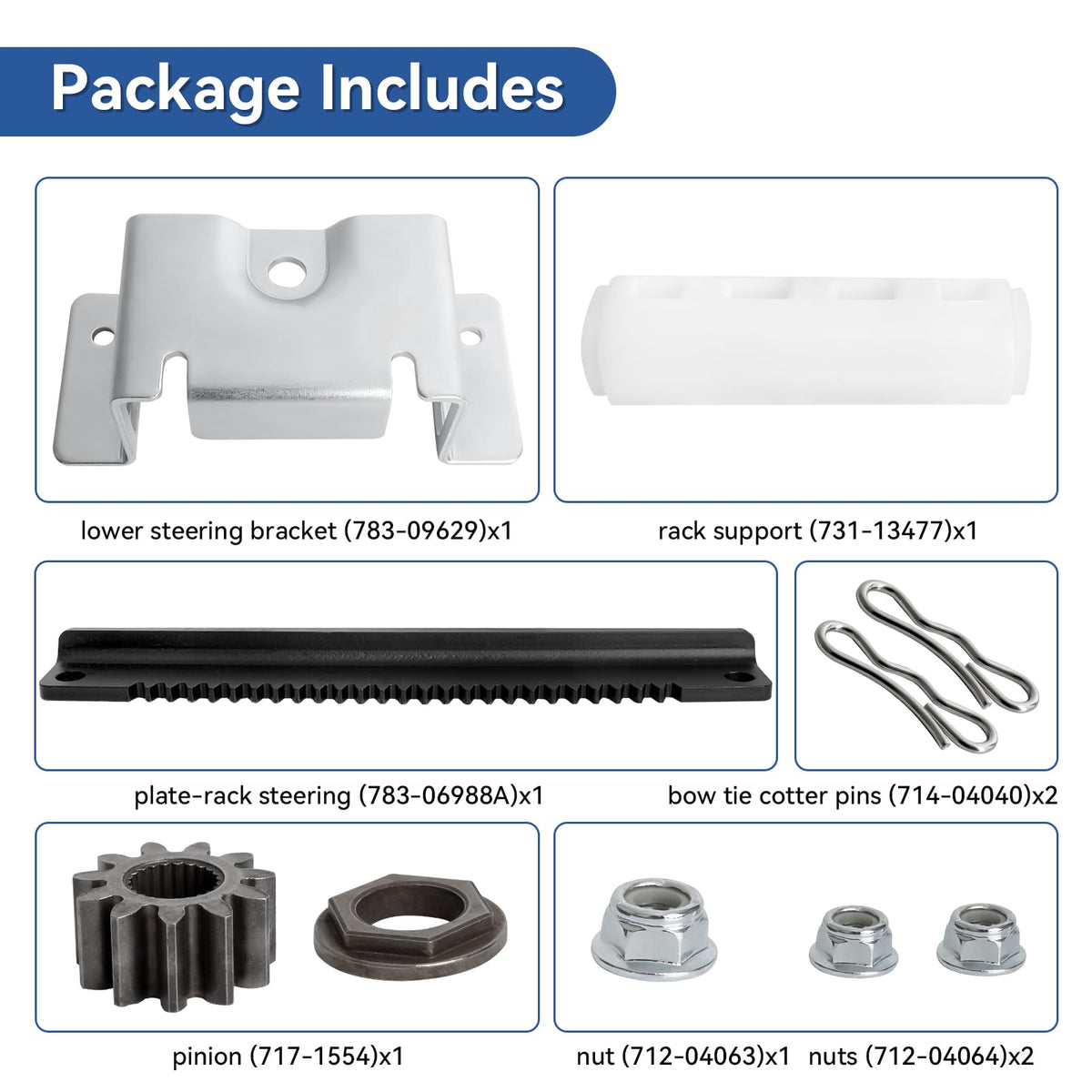 AOIT rack support component ready to reinforce steering alignment