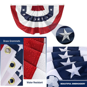 Aokansha flag set includes 5 banners for easy replacement